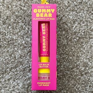 NIB Trader Joe's Gummy Bear Lip Duo